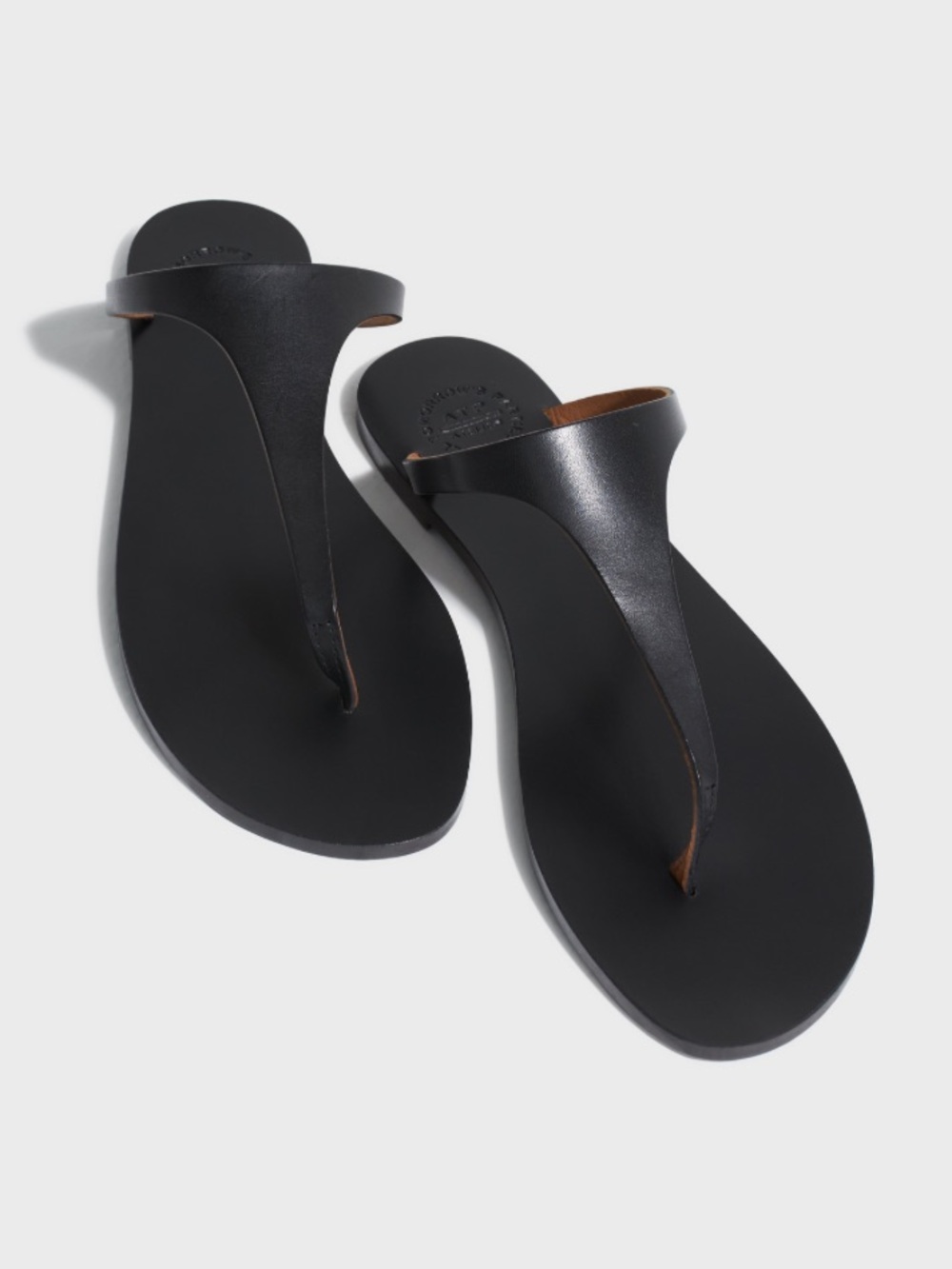 ATP Pesche vacchetta leather thong sandal new!